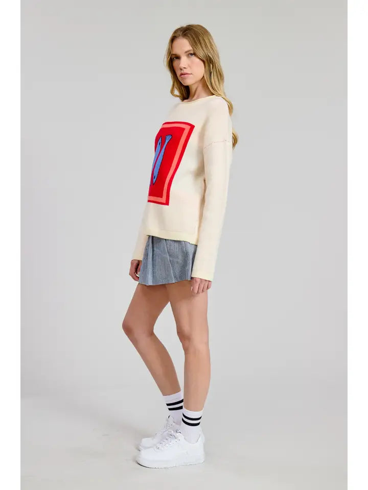 Sardine Box Sweater Top