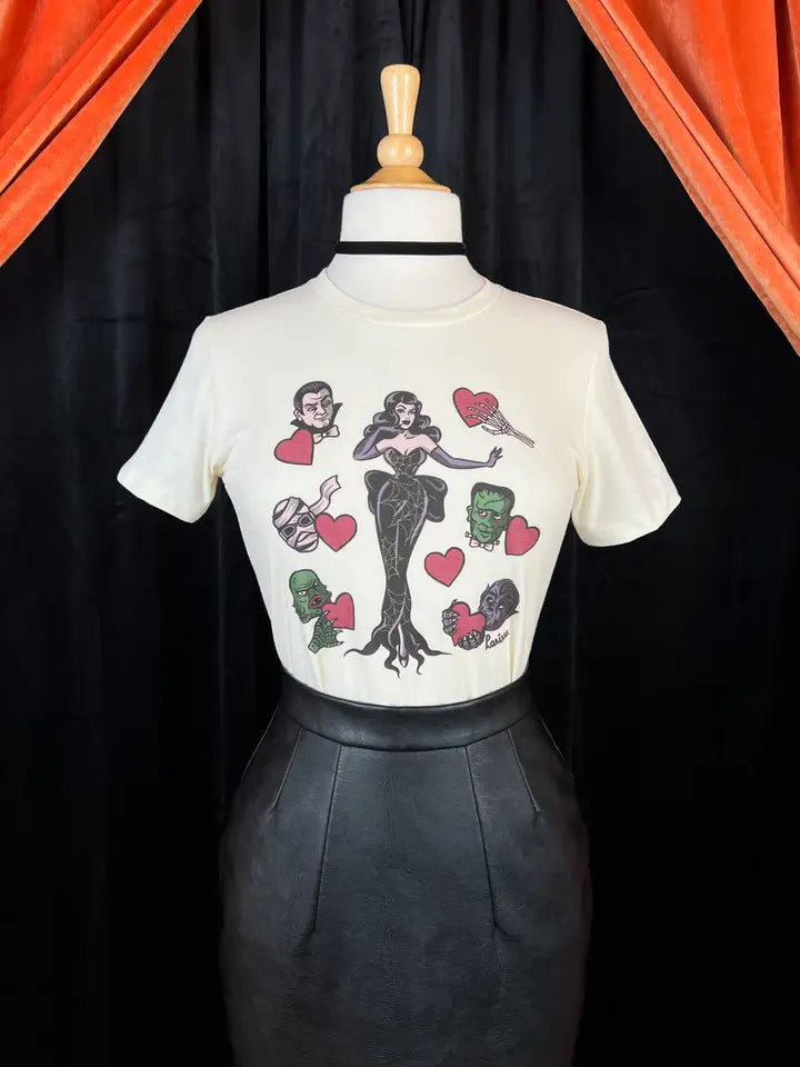 Ghoul's Best Friend Fitted Tee