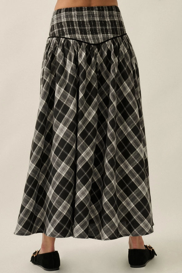 Phoebe Plaid Skirt
