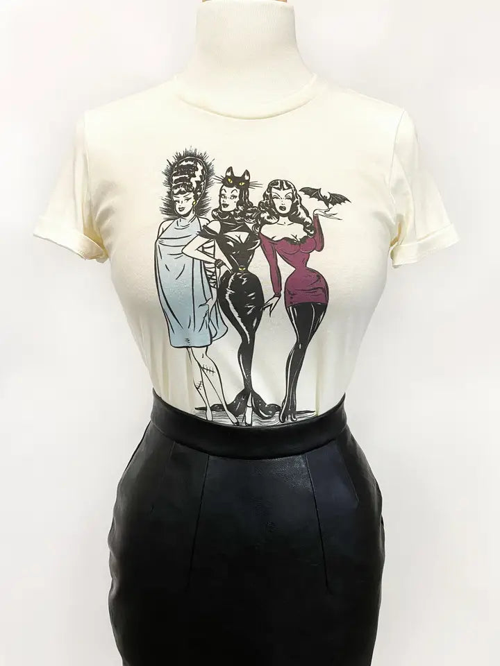 The Ladies Who Lunch Fitted Tee