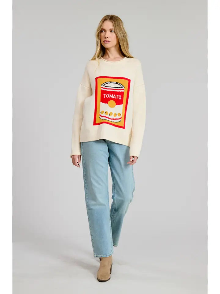 Tomato Crewneck Pullover