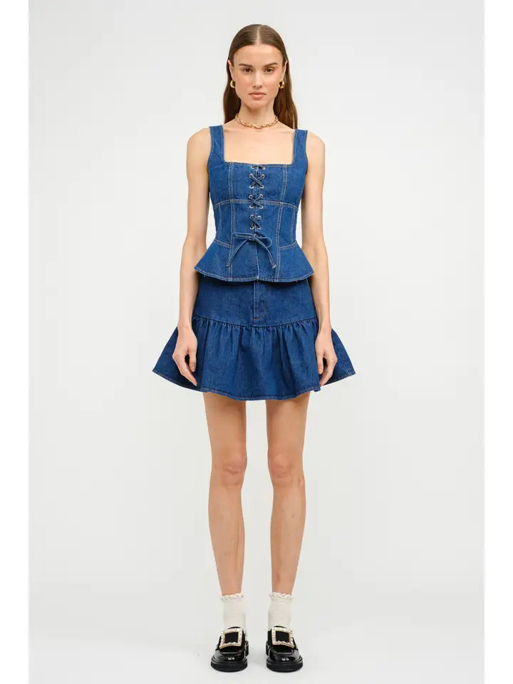 Adira Medium Wash Top