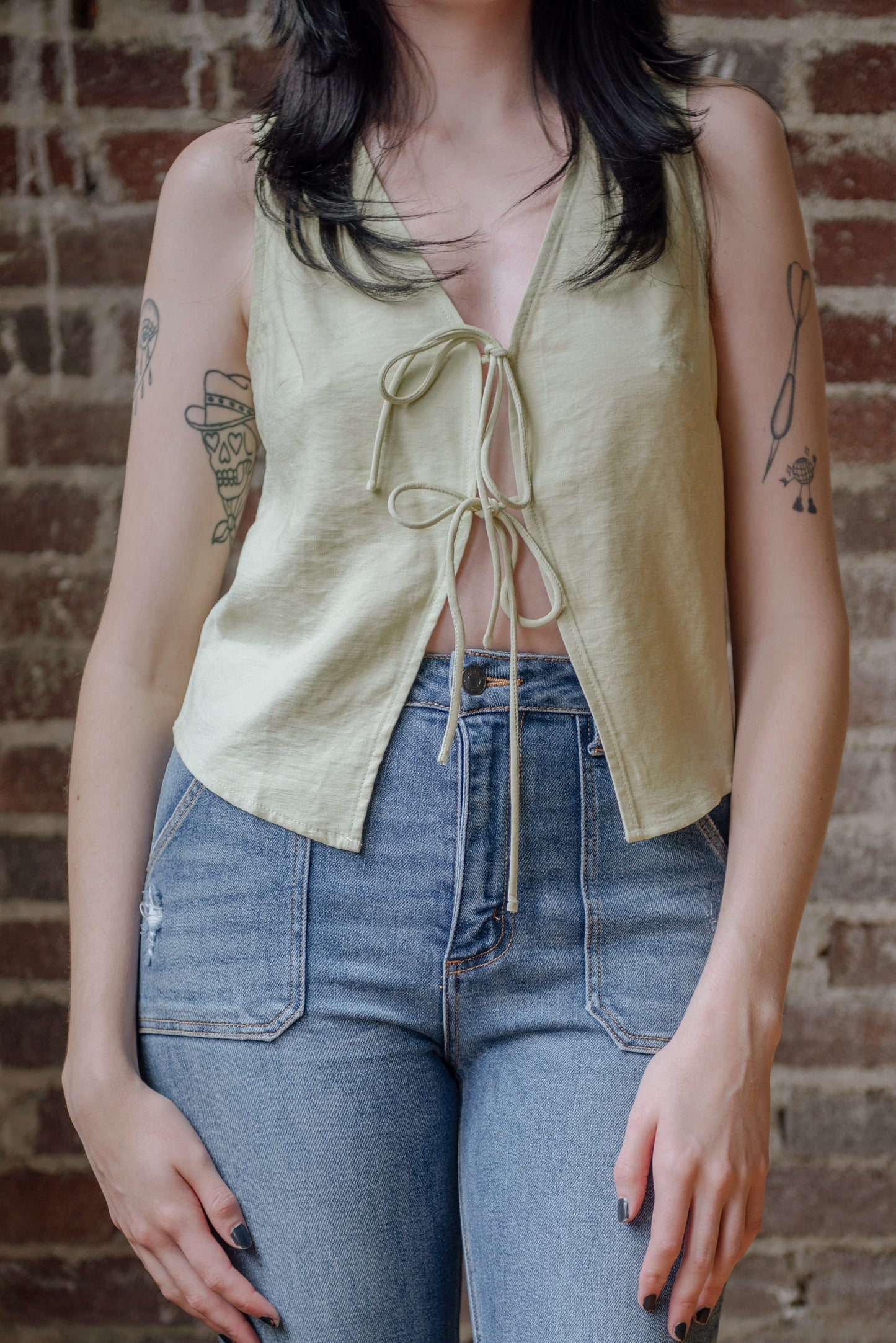 Linen Vest