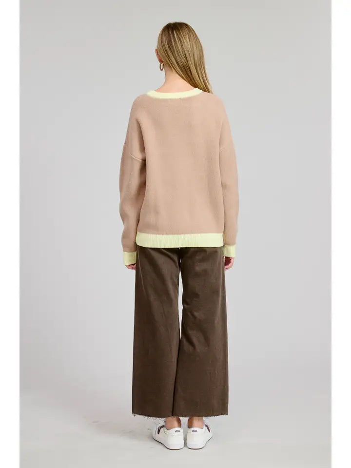 Equine Crew Neck Sweater Top