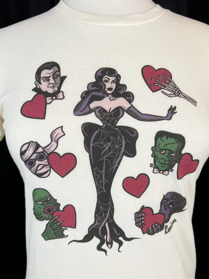 Ghoul's Best Friend Fitted Tee