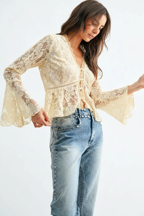 Aurora Lace Blouse