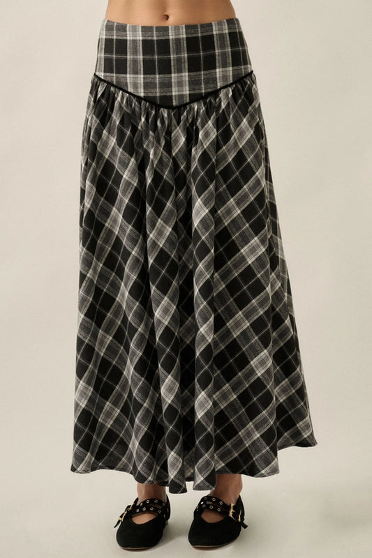 Phoebe Plaid Skirt