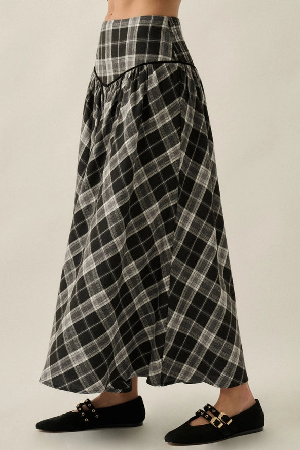 Phoebe Plaid Skirt