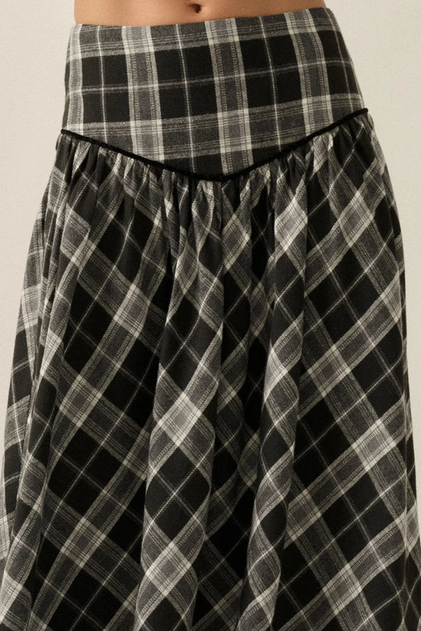 Phoebe Plaid Skirt