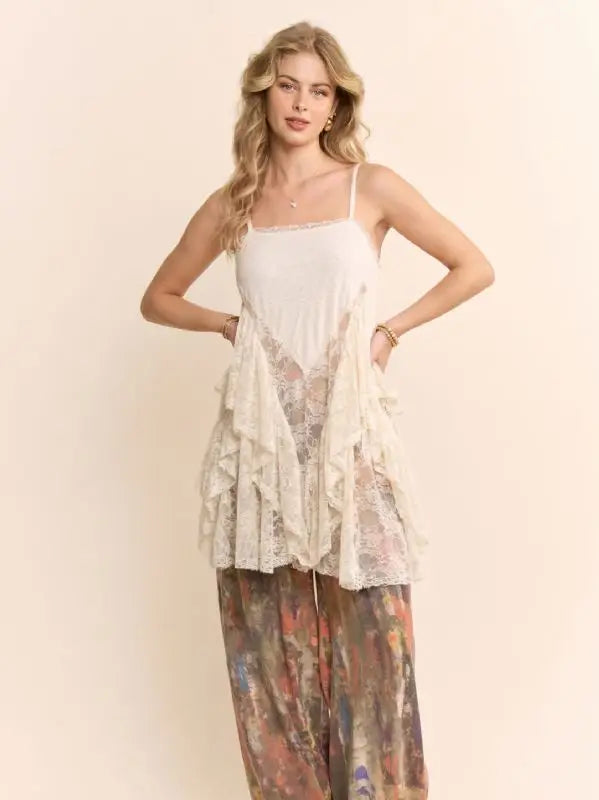 Odette Lace Tunic