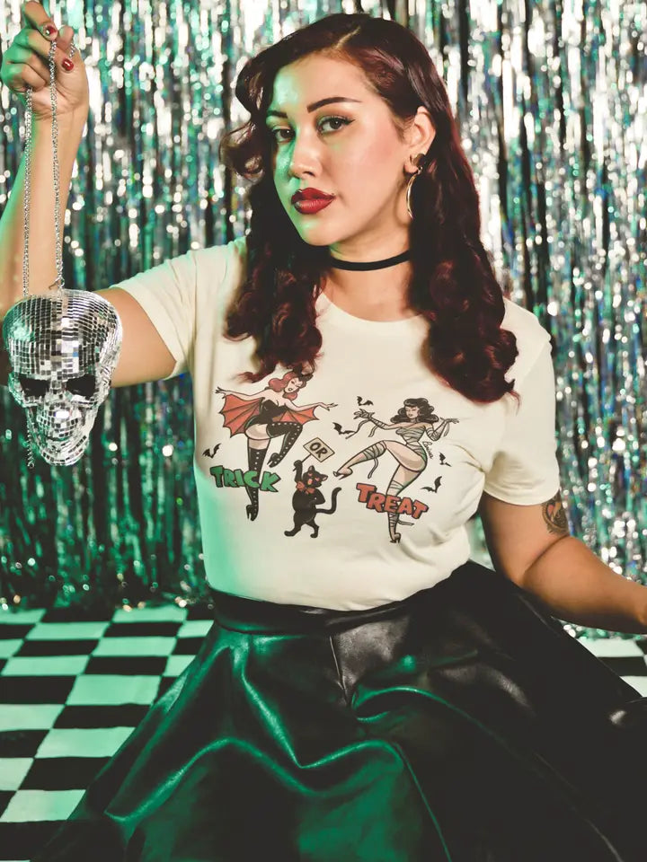 Spooky Stomp Fitted Tee