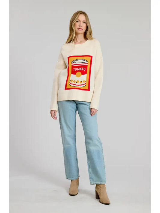 Tomato Crewneck Pullover