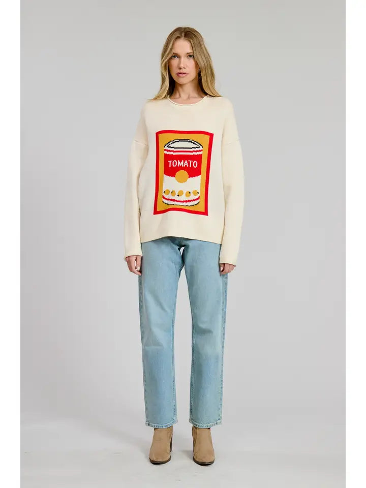 Tomato Crewneck Pullover